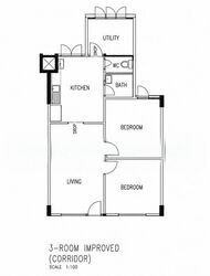 Blk 11 BOON KENG VILLE (Kallang/Whampoa), HDB 3 Rooms #588588621